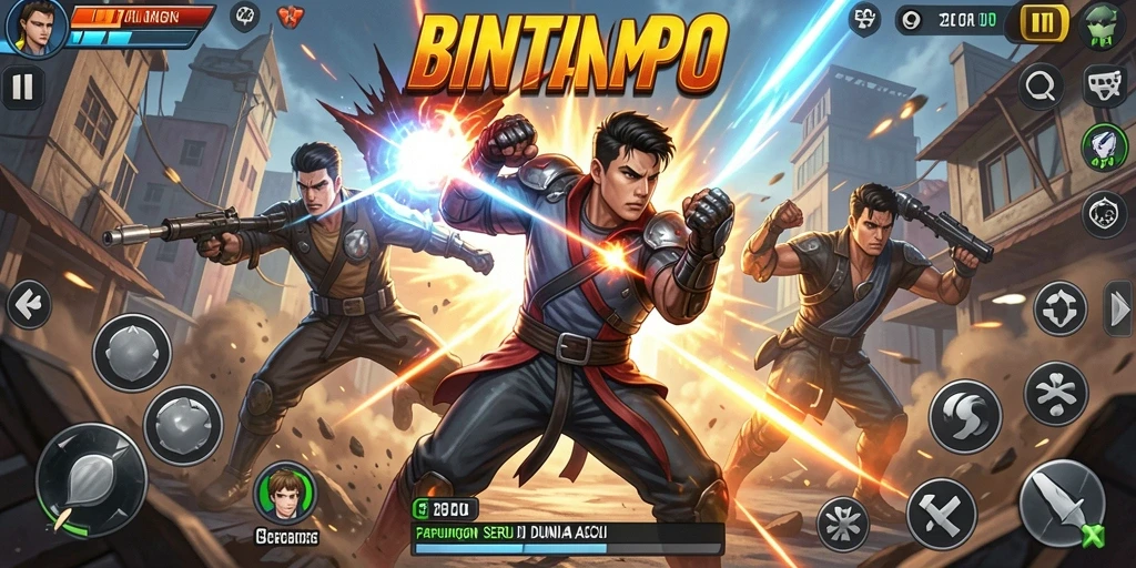 Tangkapan layar gameplay BINTANGMPO yang menegangkan dan seru.