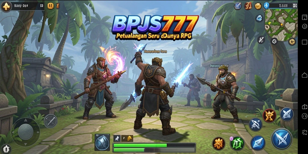 Tampilan permainan RPG yang menarik dan imersif di BPJS777.