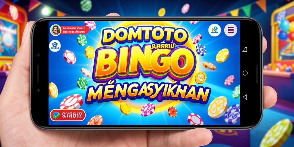 Tangkapan layar gameplay DOMTOTO dengan suasana Bingo yang seru.