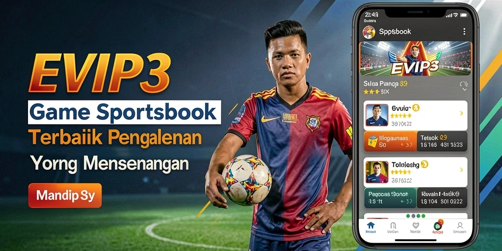 Tampilan screenshot gameplay EVIP3 saat taruhan langsung berlangsung.