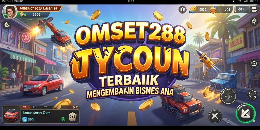 Screenshot gameplay OMSET288 menampilkan pengalaman manajemen bisnis yang seru.