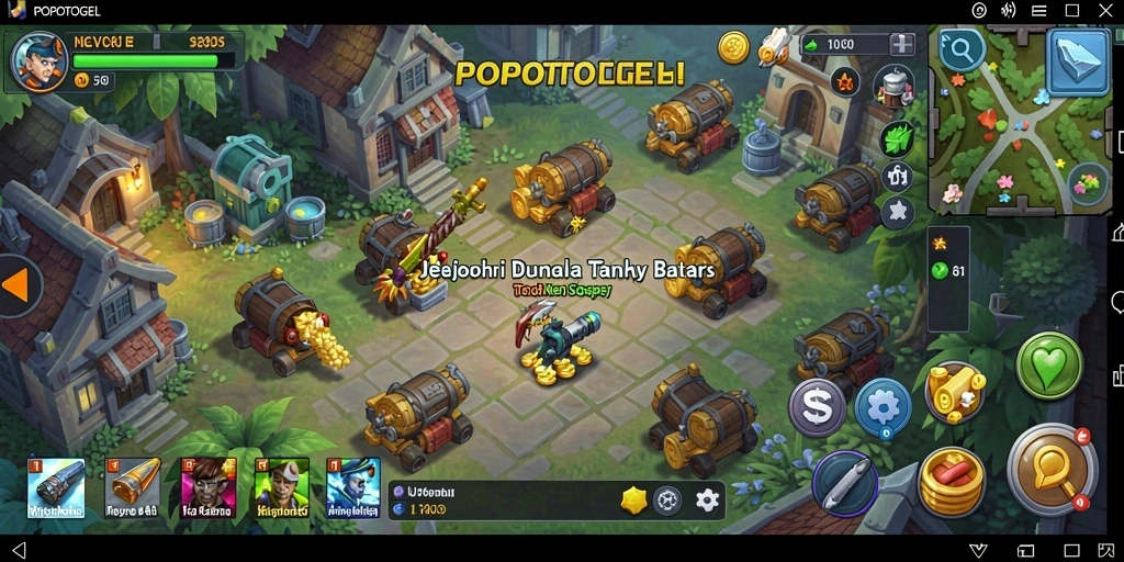 Gameplay seru dalam dunia terbuka POPOTOGEL