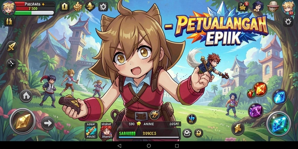Tampilan screenshot gameplay S80 yang menarik dan penuh warna.