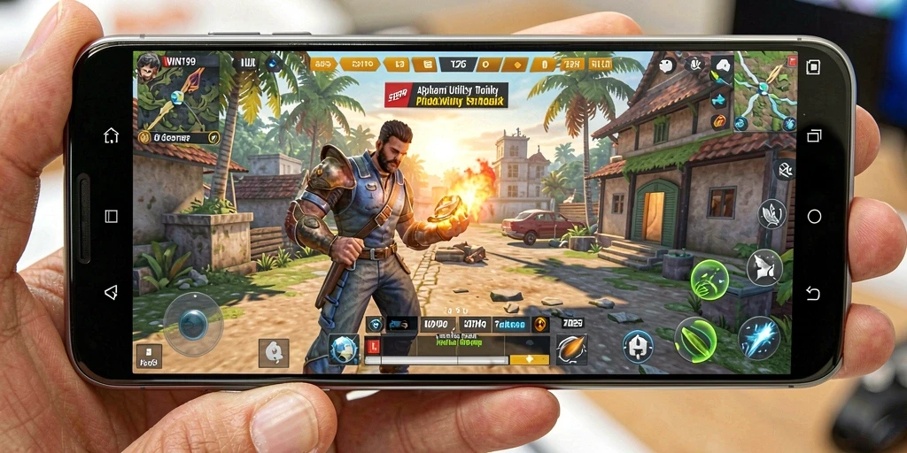 Tampilan antarmuka utama WIN199 dengan fitur utility yang bermanfaat.
